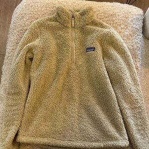 Patagonia Tan Fleece Pullover